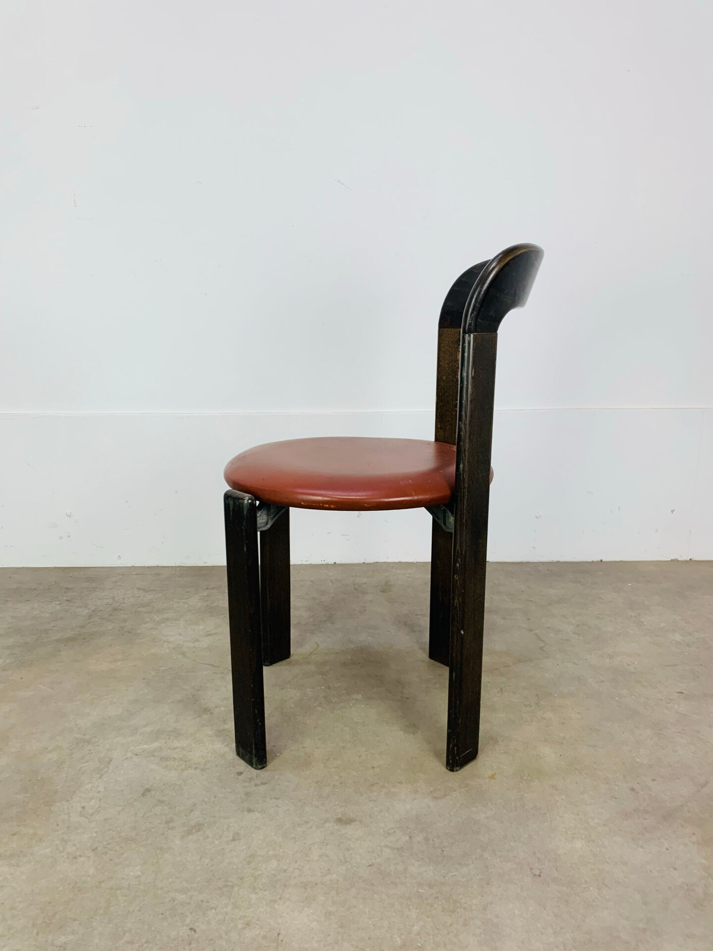4 Bruno Rey chairs for Dietiker, workshop "Chair from Stein am Rhein"