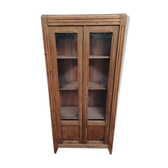 Armoire parisienne vitrée art déco