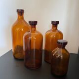Lot of pharmacy jars
