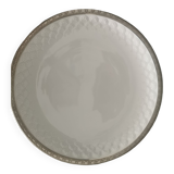 Hutschenreuther plate white silver edging