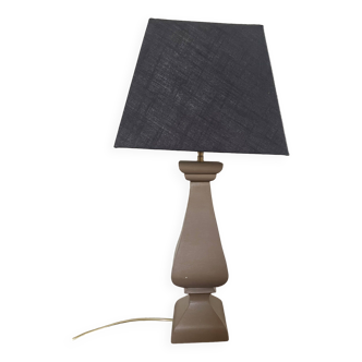 Lampe bois tourné