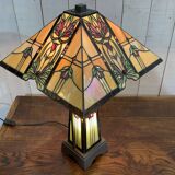 Modern Tiffany style lamp with Art Deco decor