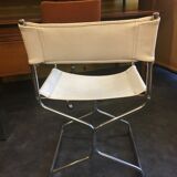 Chrome folding chair cane festival