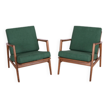 Armchairs 300-139 by Swarzędzka Factory, 1960s, Set of 2