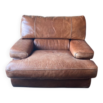 Leather armchair