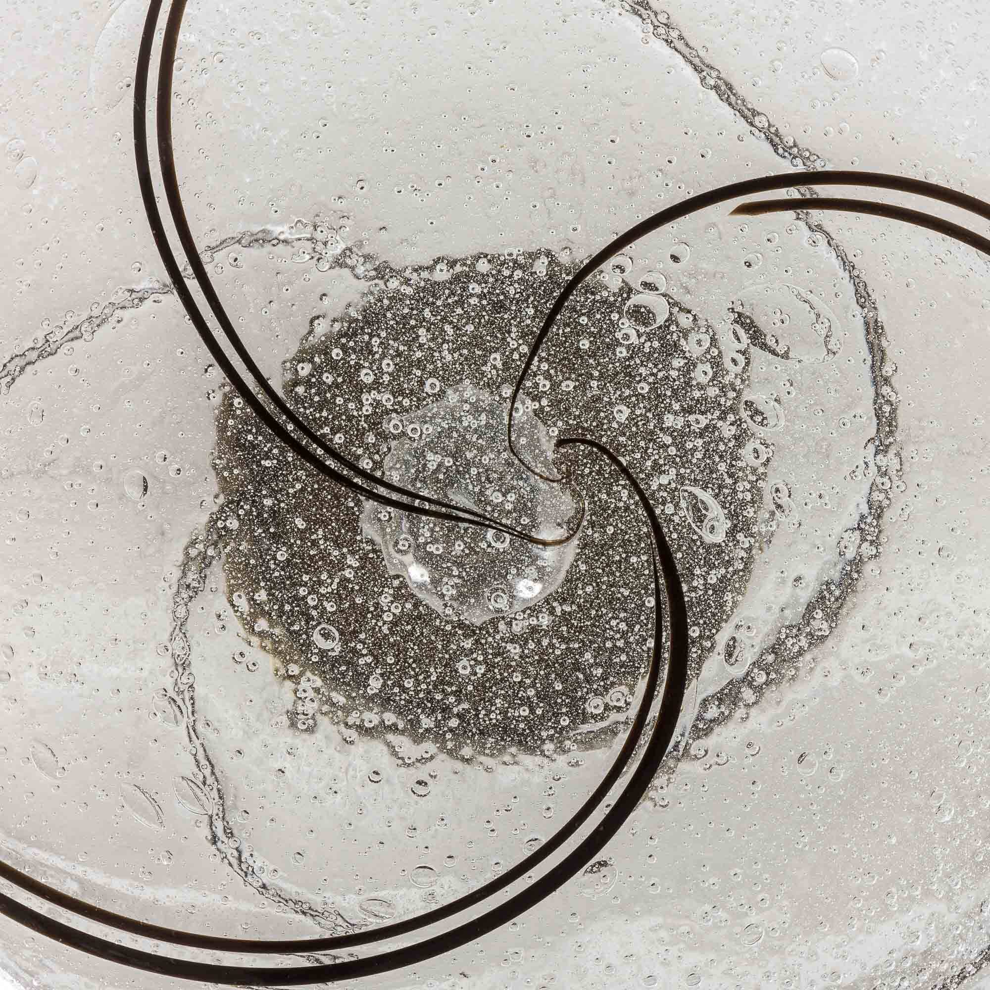 Italian mid-century Murano glass pendant lamp 1970s