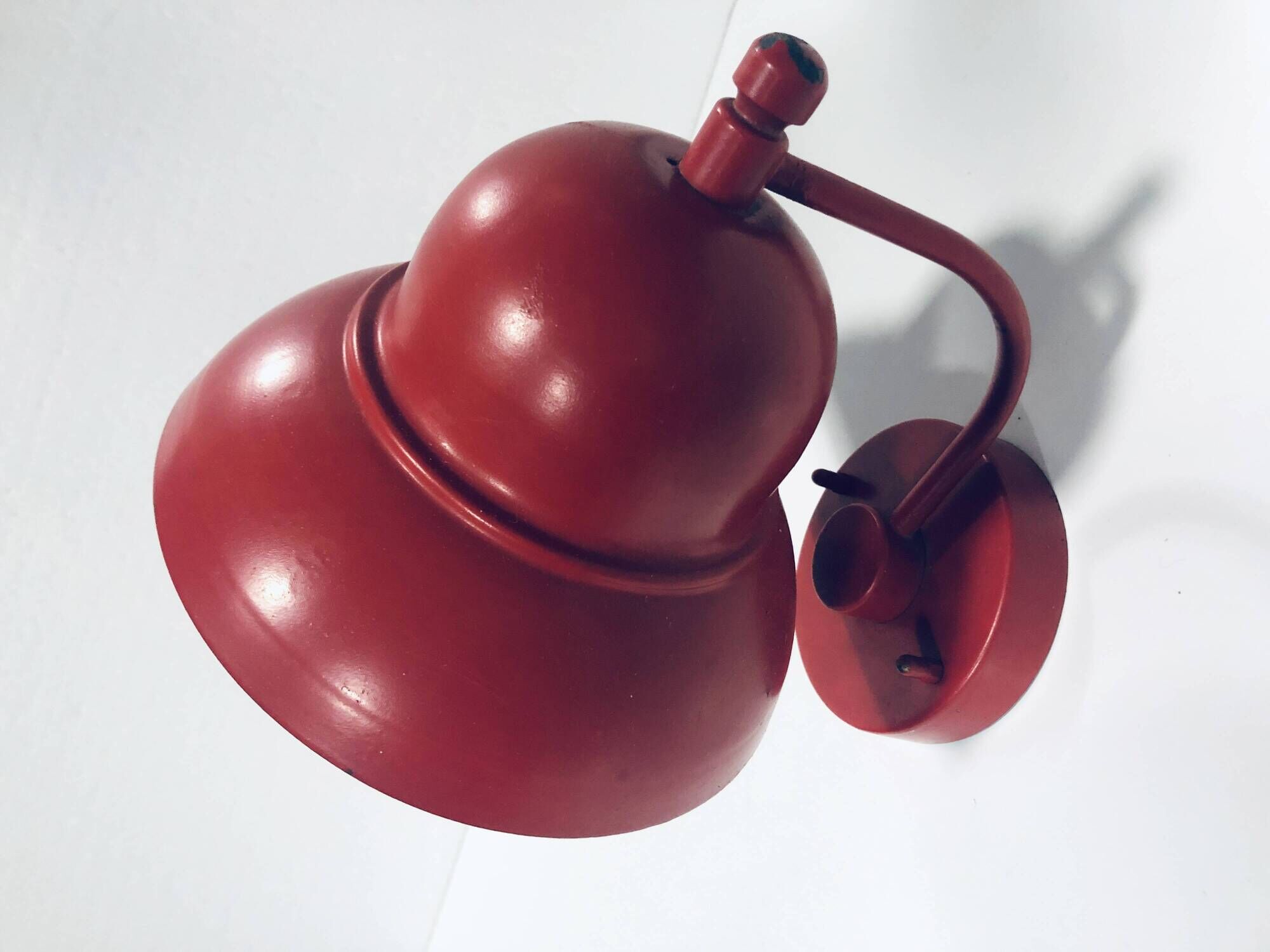 Vintage Industrial Wall Light • Bell • Indoor/Outdoor • 1960