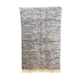 Moroccan Berber carpet Beni Ouarain speckled majorelle blue 2,45x1.56m