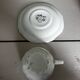 Duo of cups and saucers Old Saint Amand