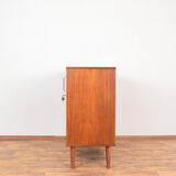 Mid-Century Danish Teak Tambour Doors Sideboard, 1960s.
