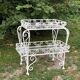 Vintage 1950s wrought iron serving trolley – renovated and full of charm