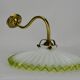 Lampe murale opaline