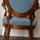 Medallion napoleon III armchair