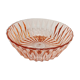 Pink glass bowl