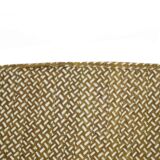 Round carpet or wall decoration in natural fiber of caña flecha