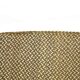Round carpet or wall decoration in natural fiber of caña flecha