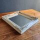 Vintage Rectangular Wall Mirror – Carved Solid Wood Frame
