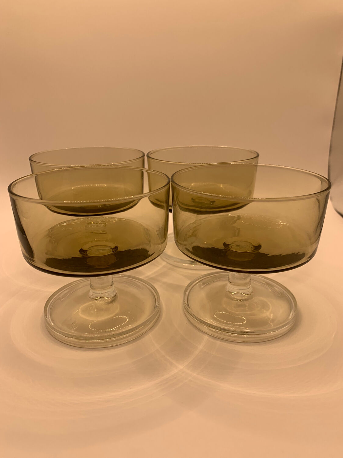 Ice cream or fruit sundaes