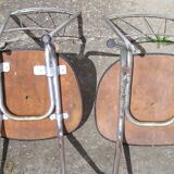 Lot of 2 vintage 70's chairs
