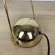 Meridiana lamp by Paolo Piva for Stefano Cevoli, gilded