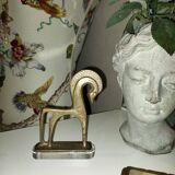 Greek Etruscan horse in brass