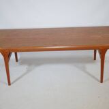 Johannes Andersen Coffee Table Teak 1960s for Silkeborg