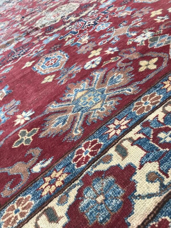 Carpet vintage chobi afghan done hand 215 x 250 cm