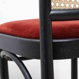 Ton high chair n°811 red and black