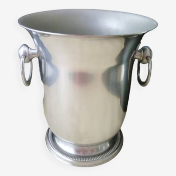Jean Couzon satin stainless steel champagne bucket