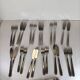 Vintage 24-piece fish service with Toile de Jouy box – large metal