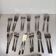 Vintage 24-piece fish service with Toile de Jouy box – large metal