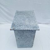 Enameled cabinet with one door