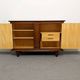 Art Deco style sideboard in rosewood and sycamore, France circa 1950