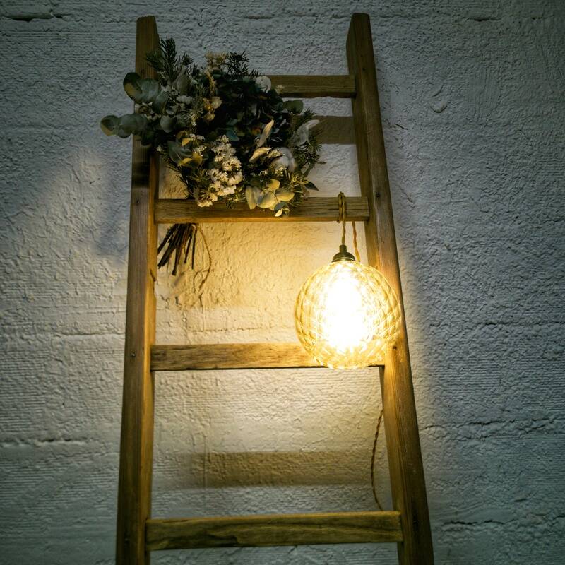 Vintage portable lamp