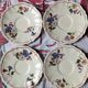 4 Sarraguemines plates and saucers