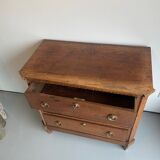 Commode en chêne ancien Louis XVI