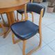 6 vintage Self sled chairs danish