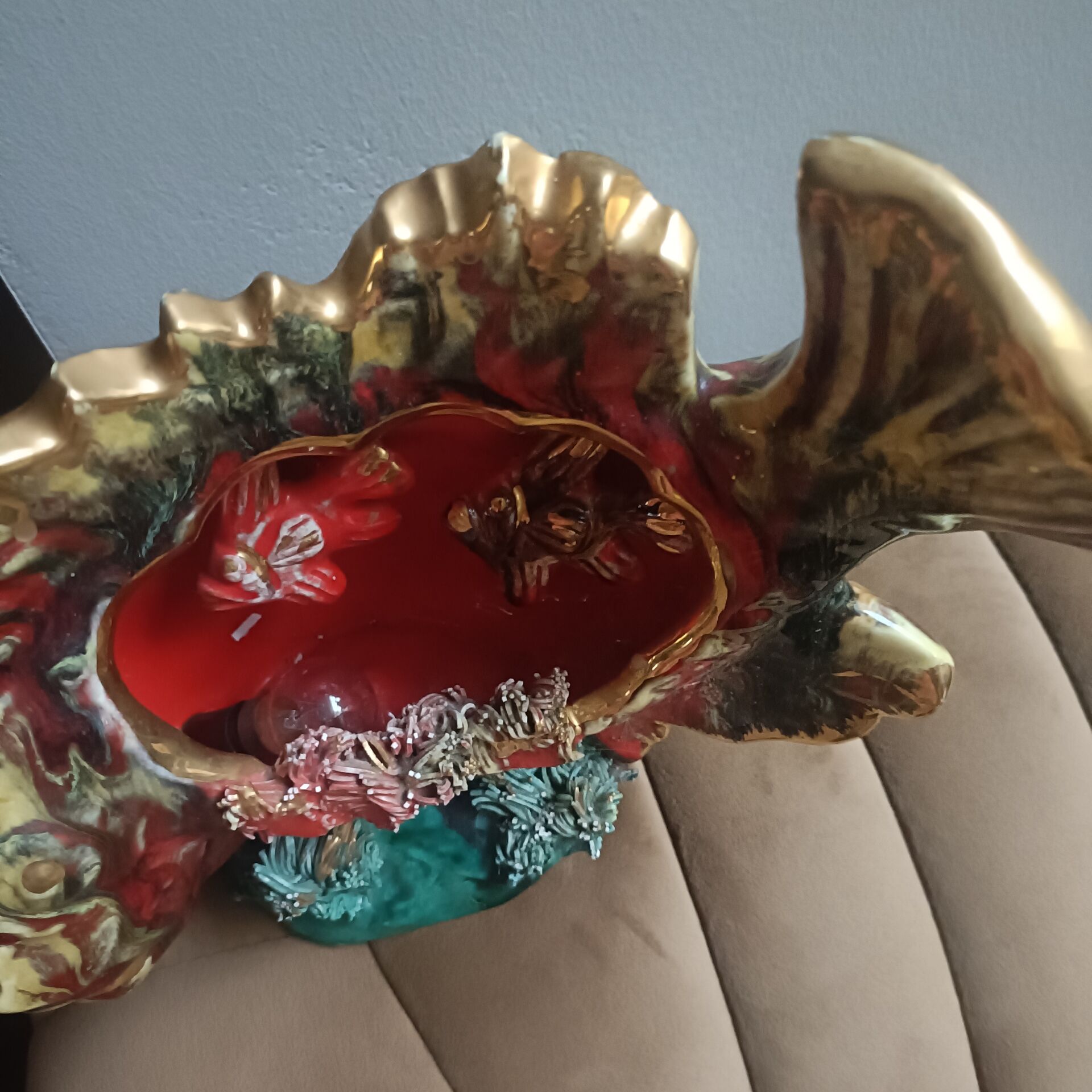 Lampe veilleuse poisson Vallauris