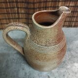 Stoneware pitcher