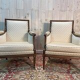 Pair of Louis XVI style shepherdesses