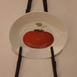 9 plates Le Chambrelain porcelain