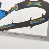 Vintage poster INRS 1984