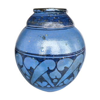 Blue sandstone vase circa 1930