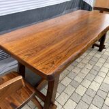 Aranjou  table and chair 1980s