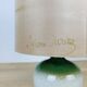 Lampe boule grès de Sylvie et Philippe Duriez
