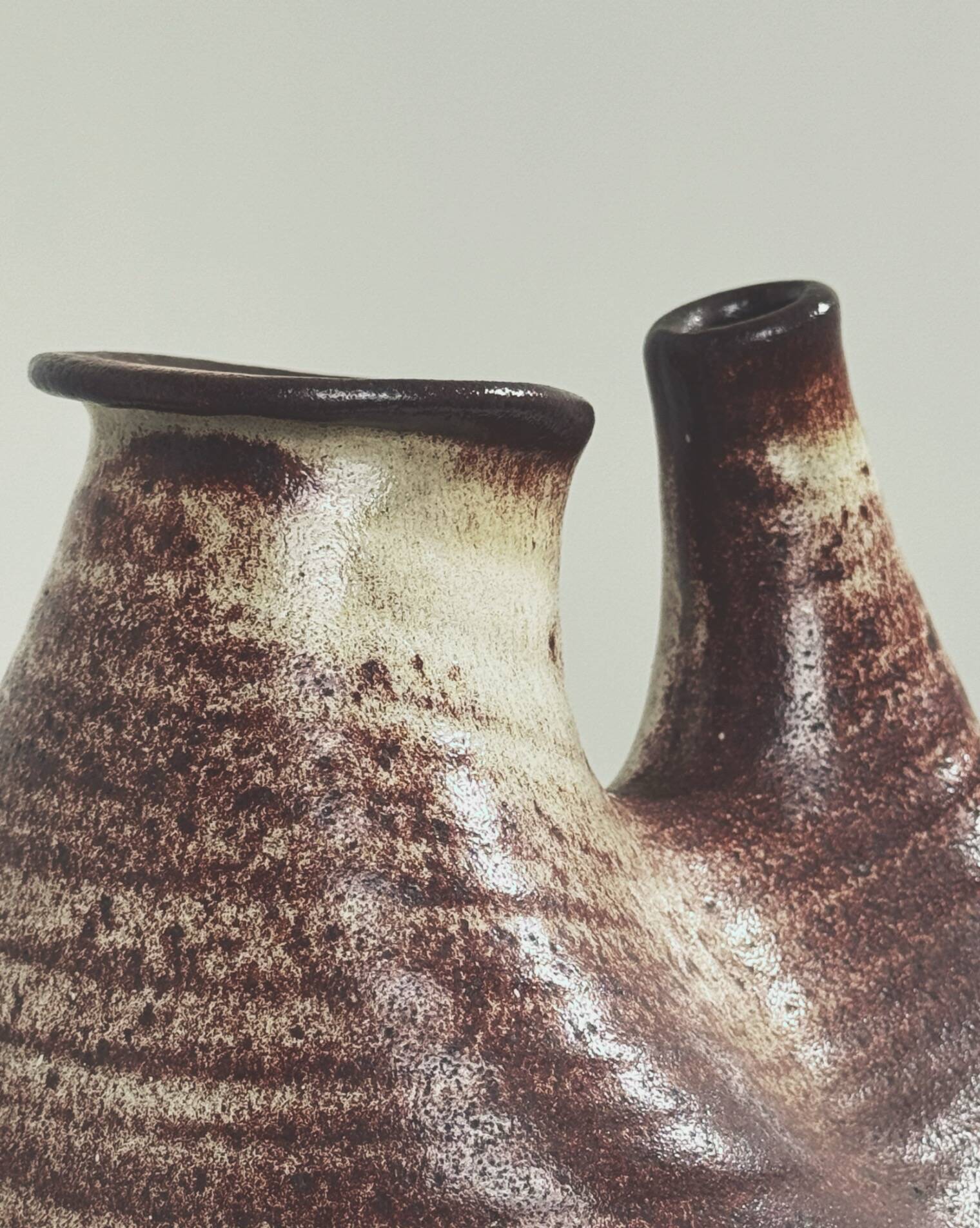 Rare Accolay zoomorphic vase, 1950