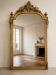 Large Louis XVI gilded wood mirror with mercury glass – 19th century