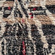 Large Moroccan Modern Living Room Carpet in wool, 210x260 cm