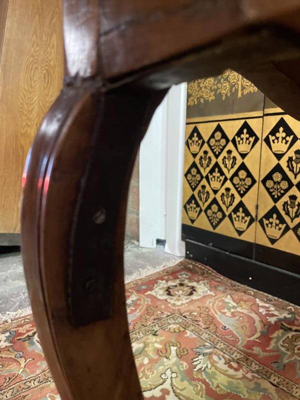 Bureau - Console d'entrée en chêne époque Louis XV