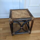 Small rattan stool